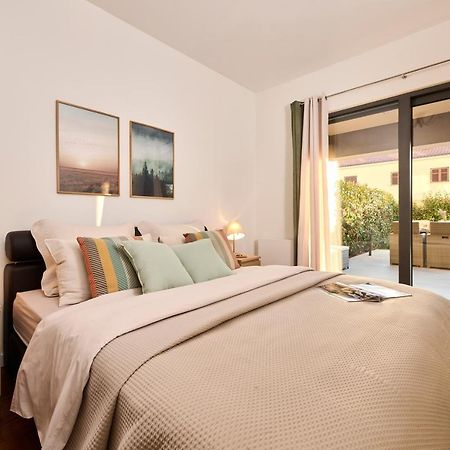 Spada Brand New Apartment With Garden 3 Min From Beach! بوريتش المظهر الخارجي الصورة