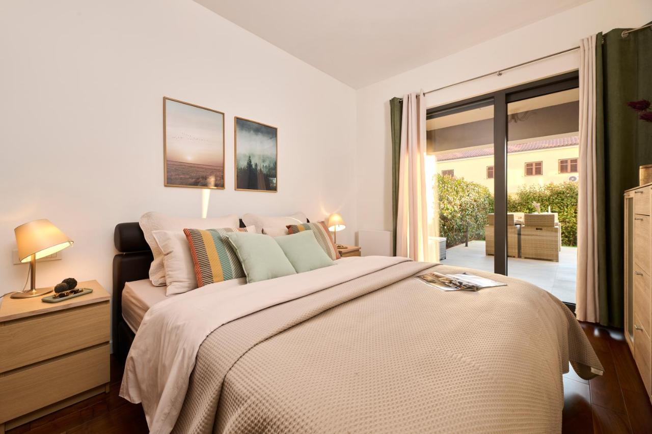 Spada Brand New Apartment With Garden 3 Min From Beach! بوريتش المظهر الخارجي الصورة